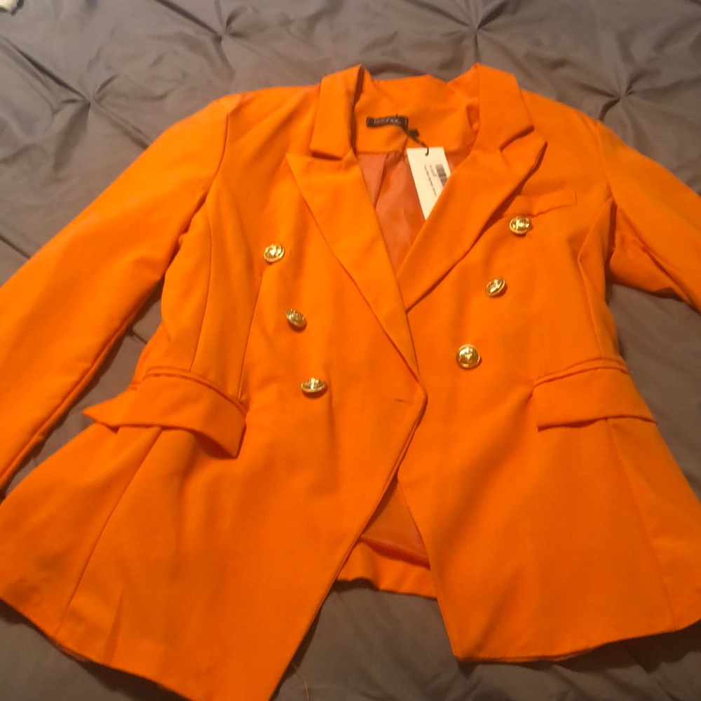 Orange Blazer